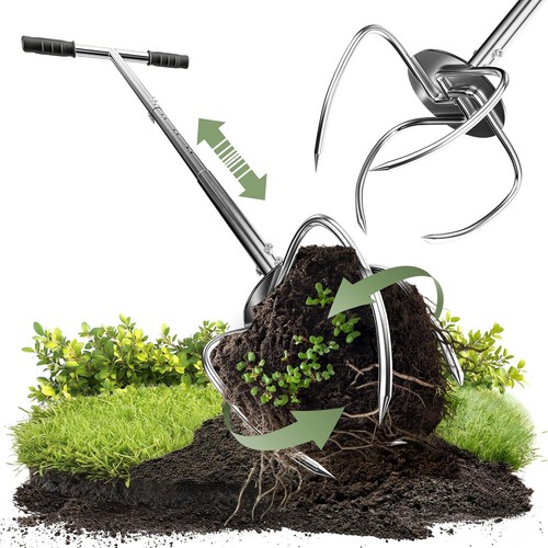 Garden claw cultivator - claw, twist