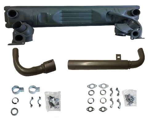 Complete silencer kit 76 - silencer, ->76