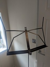 K&M Music Notes Stand Collapsible Extendable Black Metal