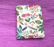 Floral Design Passport/ID Wallet  Size 14cm X 11cm