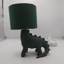 Kids Dinosaur Table Lamp Green