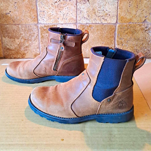 Timberland boys brown leather - timberland,