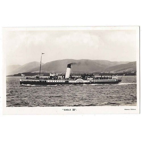 Eagle iii paddle steamer - iii, rp
