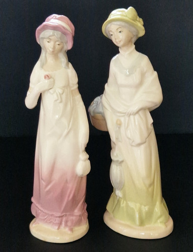 Vintage lady figurines - lady,