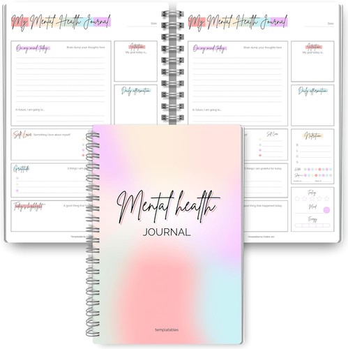 Mental health journal daily - journal,
