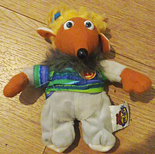 Golden bear the wombles plush - bear,
