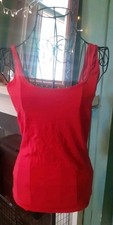 Ladies Red Stretch Vest / Vest