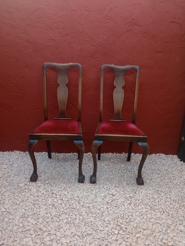 Antique dining chairs mahogany - dining,