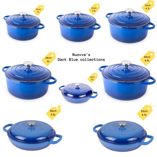 Non stick enamelled casserole - enamelled,
