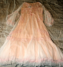 Nataya pink and ivory cocktail / tea dress - size Small - NWT