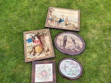 Vintage Framed Woolwork