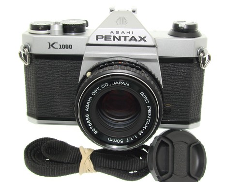 Pentax k1000 35mm film slr - k1000,