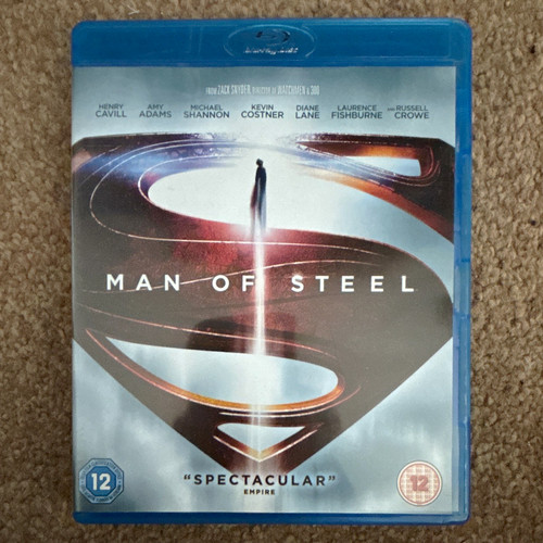 Man steel blu ray - of,