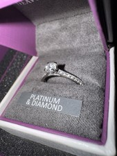 Platinum diamond solitaire - diamond,