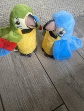 Moves Your Voice Repeat Talking Birds Fun Toys Parrot Toys Imitates Voice Gift