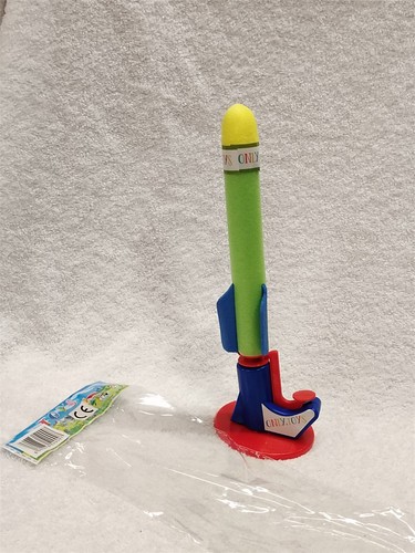 Kids foam rocket - foam, launcher