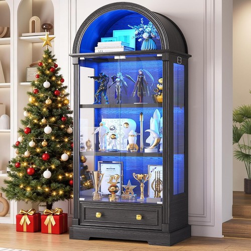 Arched display cabinets - cabinets, with