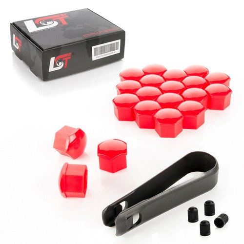 20x wheel bolt - set, red