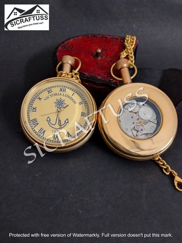 Pocket watch engraved - pocket,