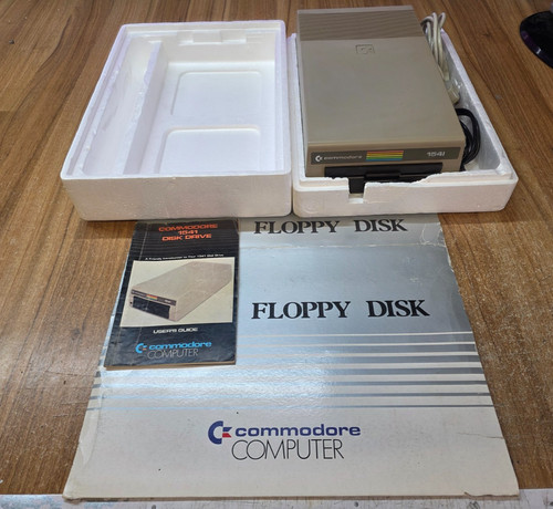 Boxed commodore 1541 alps disc - boxed,