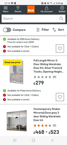 Mirrored sliding wardrobe - ,
