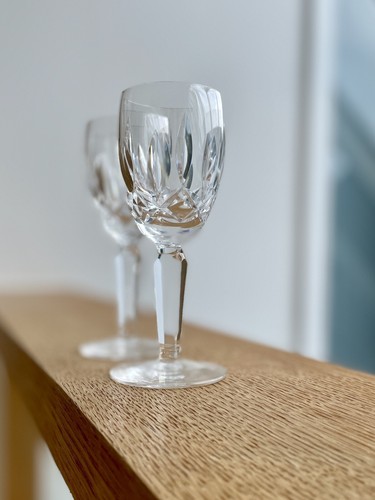 Pair waterford crystal - of,
