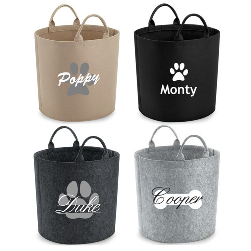 Personalised dog paw storage - personalised,