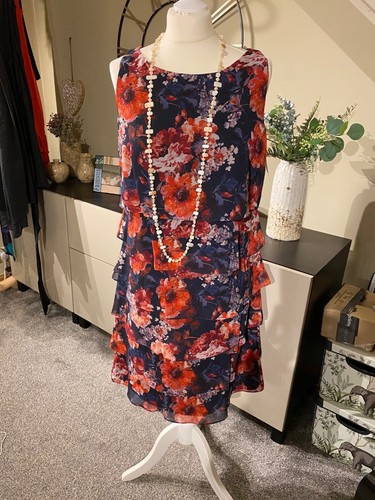 Vera mont navy - navy, floral