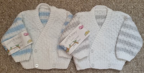 Hand knit newborn - hand, boy