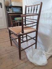 William Morris Arts and Crafts 19th century "Sussex" chair