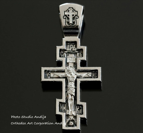 Russian orthodox body - body, cross