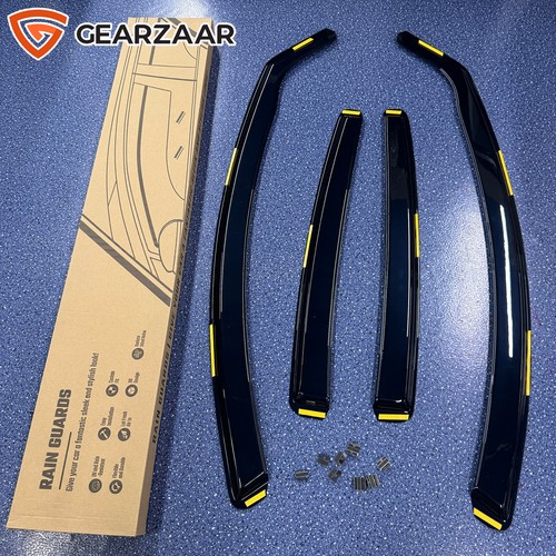4pc wind deflectors - 4pc, tinted