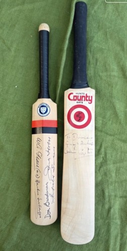 Vintage mini cricket bats - vintage,