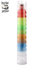 12Pcs Shuttlecock Set Badminton Foam Ball Colorful Plastic Sports Outdoor/indoor