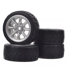 4PCS Aluminum Wheels Tires for