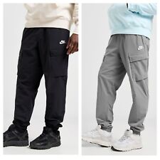 Nike Mens Woven Cargo Pant Trousers Joggers Black Grey Navy All sizes S to XXL