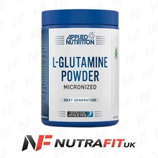 APPLIED NUTRITION L-GLUTAMINE POWDER micronized free form amino acid vegan halal