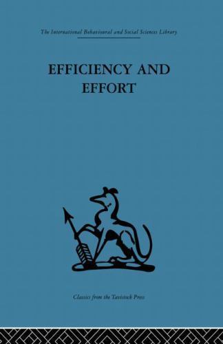 Efficiency and effort - effort, an