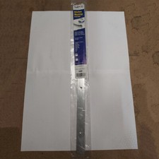 Silver Worktop Joint Trim Strip Edging 630mm Kitchen Jointing Straight Fixings