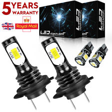 For Yamaha YZF R125 Led White Canbus Dipped Low Beam Headlight Side Light Bulbs