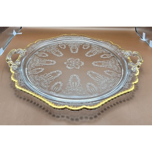Vintage serving tray cake - serving, or