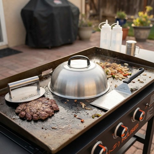 Grill master smashed - grill,