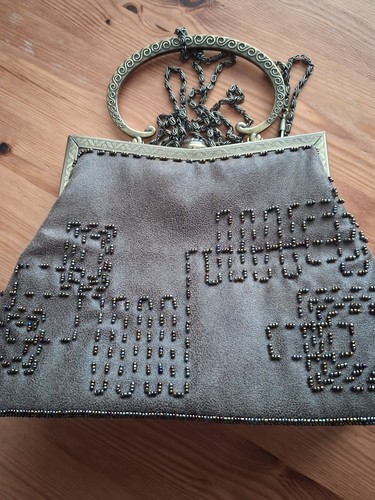 Klass vintage style bag metal - bag,