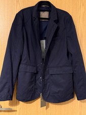 Zara Men's Navy Jacket, Navy