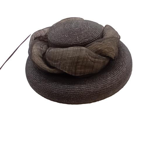 Hat box black with - box,