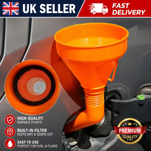 Long mouth refueling funnel - long,