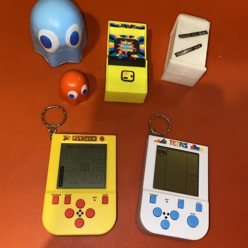 Tetris and pac man - and, pac-man