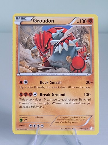 Pokemon card groudon primal - pokemon, groudon,