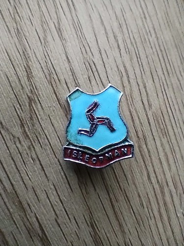 Vintage isle man enamel - isle,