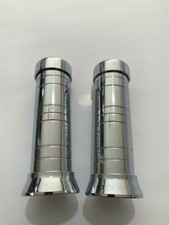 Custom bicycle grips chrome - custom,